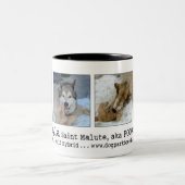 Kaylaの聖者Malute ツートーンマグカップ (中央)