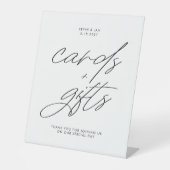 KAYLA | Cards & Gift sign for wedding and events 台座サイン (正面)