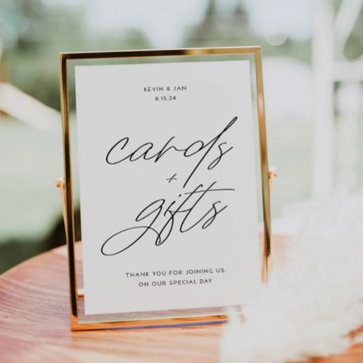 KAYLA | Cards & Gift sign for wedding and events 台座サイン
