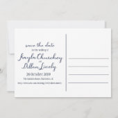 Kayla & Dillon's Final Save the Date 招待状 (裏面)