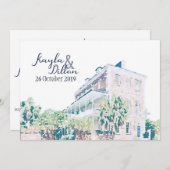 Kayla & Dillon's Final Save the Date 招待状 (正面/裏面)