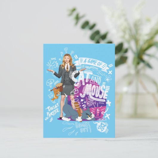 Kayla, Tom & Jerry - A Game of Cat And Mouse ポストカード (スタンド正面)