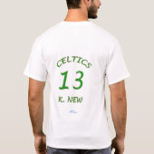 Kaylasのバスケットボールのワイシャツ Tシャツ (裏面)
