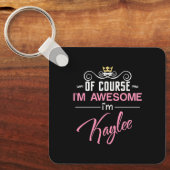 Kayleeもちろん私の名素晴らし前 キーホルダー (正面)