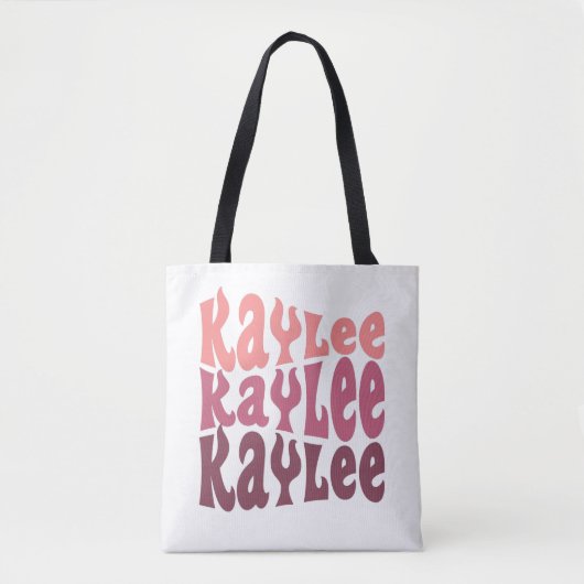 Kaylee Name Personalized Gift トートバッグ (正面)