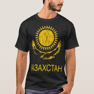 Kazakhstan Eagle Kazakh Roots Kazak Roots Kazakhst Tシャツ