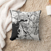 Kazan Russia City Map クッション (ブランケット)