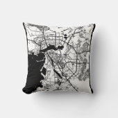 Kazan Russia City Map クッション (正面)