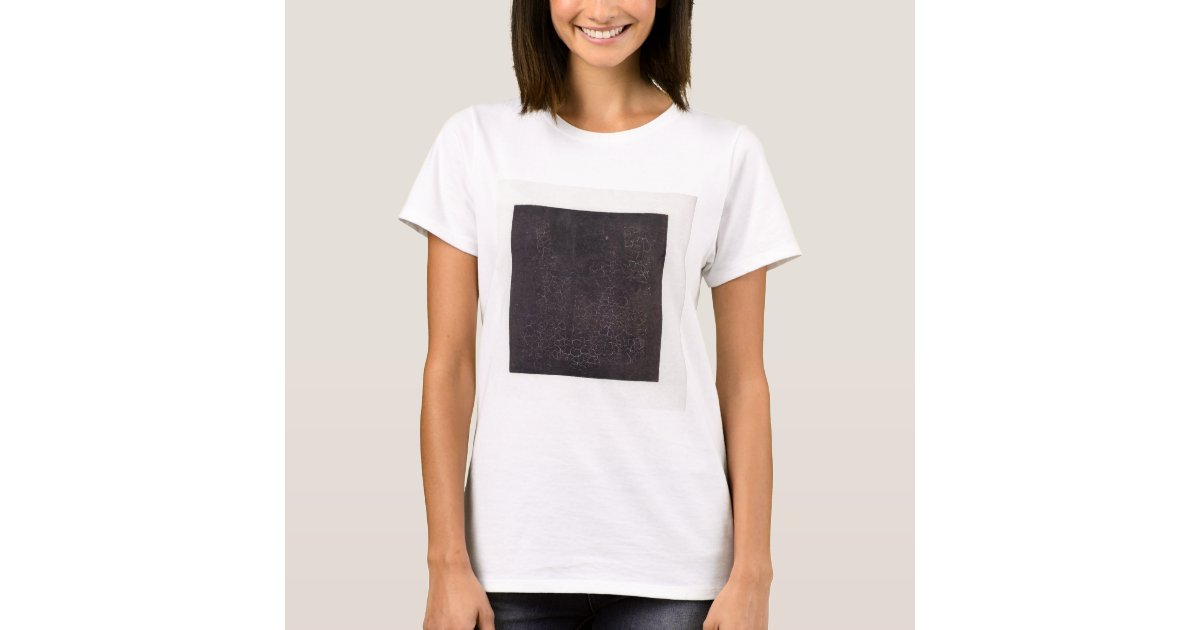 Kazimir Malevich著黒い正方形 Tシャツ Zazzle Co Jp