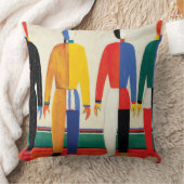 Kazimir Malevich著スポーツマン クッション (ブランケット)