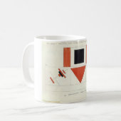 Kazimir Malevich著人権擁護者のスピーカー コーヒーマグカップ (正面左)