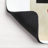 Kazimir Malevich著黒い正方形そして赤の広場 マウスパッド (コーナー)