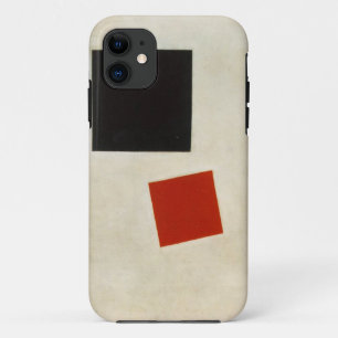 Kazimir Malevich著黒い正方形そして赤の広場 iPhone 11 ケース