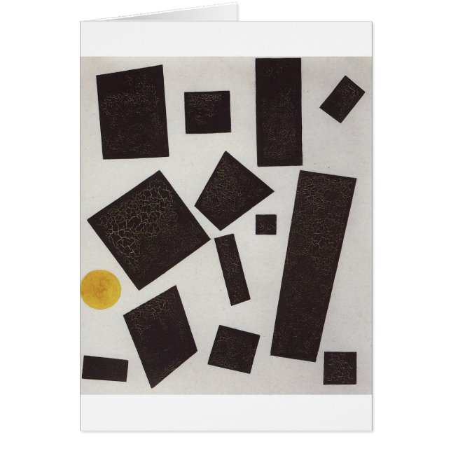 Kazimir Malevich著Suprematism (正面)