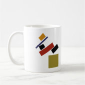 Kazimir Malevich著Suprematism コーヒーマグカップ (左)