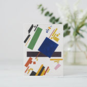 Kazimir Malevich 1916年著Suprematistの構成 ポストカード (スタンド正面)