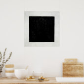 Kazimir Malevich: Black Square ポスター (キッチン)