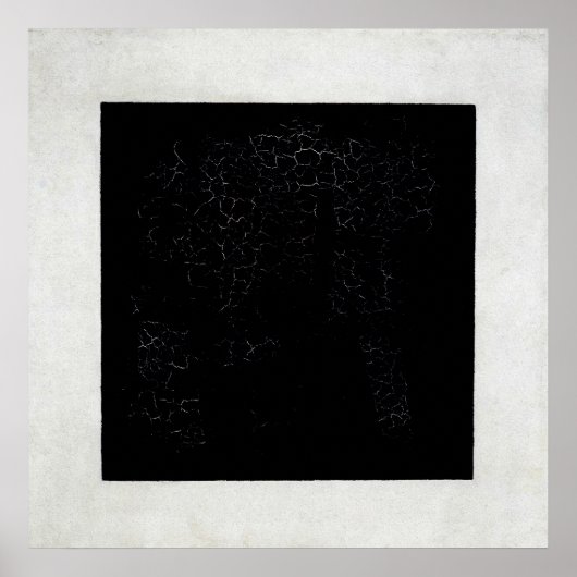 Kazimir Malevich: Black Square ポスター (正面)