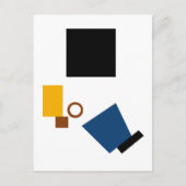 Kazimir Malevich Suprematism Self Portrait ポストカード (正面)