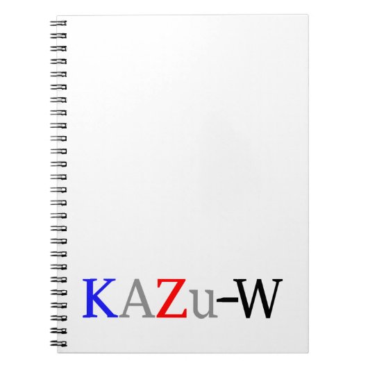 KAZu-W ノートブック (正面)