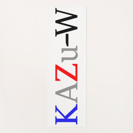 KAZu-W ヨガマット (正面)