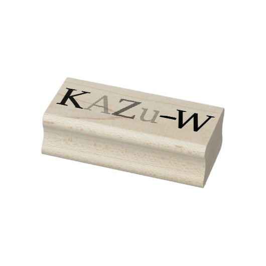 KAZu-W ラバースタンプ (スタンプ)