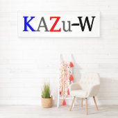 KAZu-W 横断幕 (インサイチュ)
