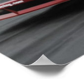 KB Racing-Greg Anderson Camaroプリント ポスター (角)