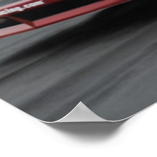 KB Racing-Greg Anderson Camaroプリント ポスター (角)