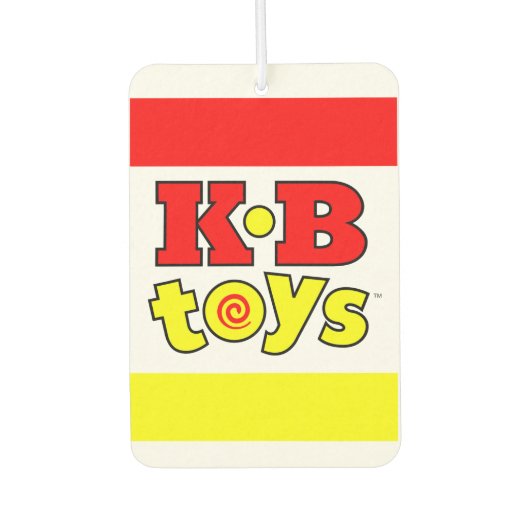 KB Toys標準ロゴカーエアフレッシュナー カーエアーフレッシュナー (正面)
