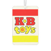 KB Toys標準ロゴカーエアフレッシュナー カーエアーフレッシュナー (裏面)