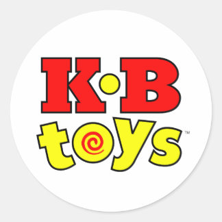 KB Toys標準ロゴラウンドビニールステッカー ラウンドシール