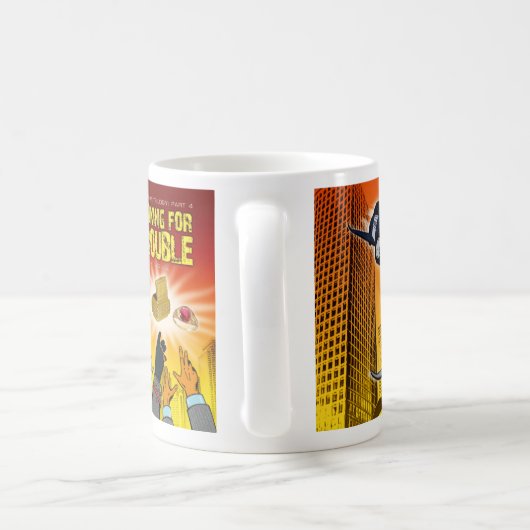 K'Barthanの三部作のマグ: 悩みを捜すこと コーヒーマグカップ (ハンドル)