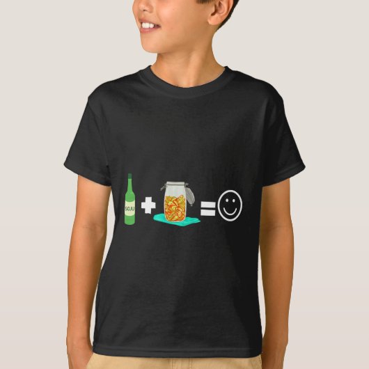 Kbbq韓国Bbqキムチラーメン1 Tシャツ (正面)