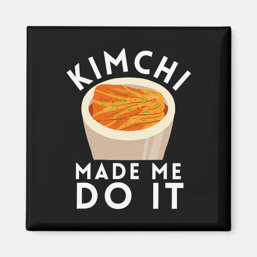 Kbbq韓国Bbqキムチラーメン マグネット (正面)