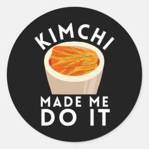 Kbbq韓国Bbqキムチラーメン ラウンドシール