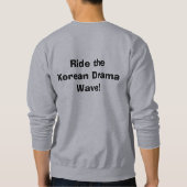 KBC-TVのWOCH-CAのロゴのワイシャツ スウェットシャツ (裏面)