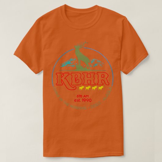 KBHRノーザンエクスポージャーTシャツ1 Tシャツ (デザイン正面)