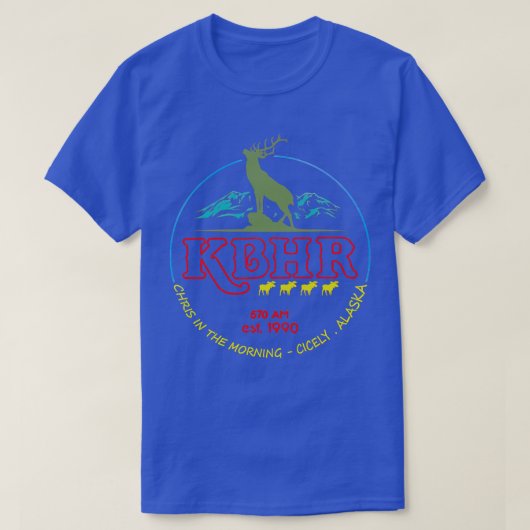 KBHRノーザンエクスポージャーTシャツ3 Tシャツ (デザイン正面)