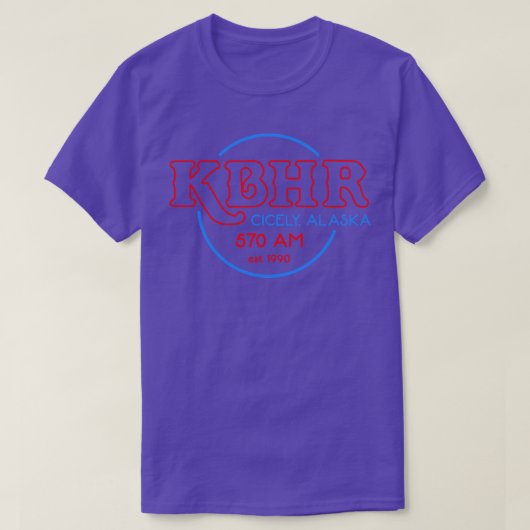 KBHR北部暴露 Tシャツ (デザイン正面)