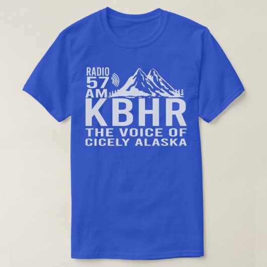 KBHR AMノーザンエクスポージャーTシャツ2 Tシャツ (デザイン正面)
