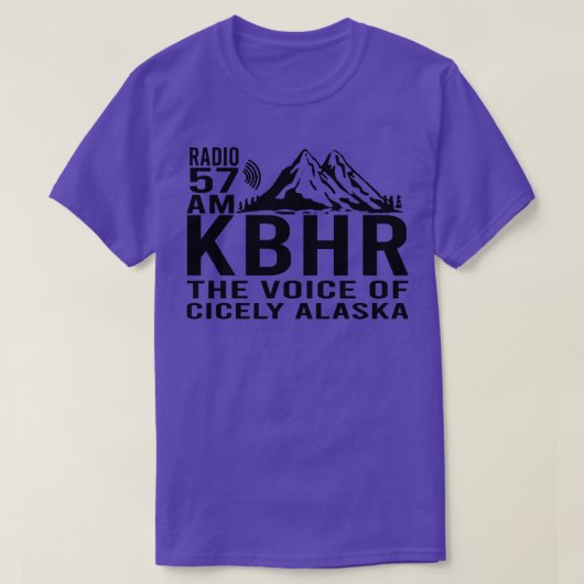 KBHR AMノーザンエクスポージャーTシャツ Tシャツ (デザイン正面)