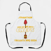 KCインスパイアシェフ長の最高の一人 エプロン (正面)