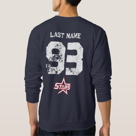 KCスター – 世界のホッケー最高のパパスウェットシャツ スウェットシャツ (裏面)