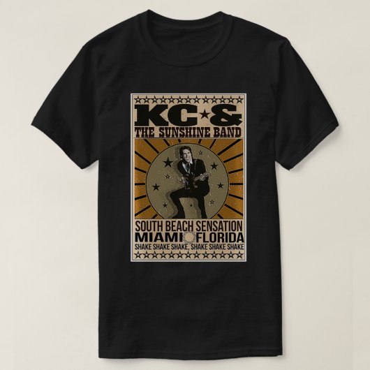 KCハッチングプリントヴィンテージ Tシャツ (デザイン正面)