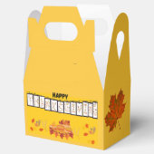 KC感謝祭お願いボックス – 黄色 フェイバーボックス (オープン)