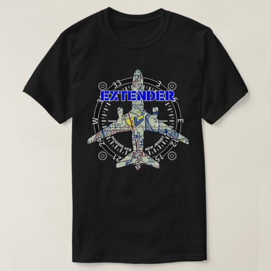 KC10エクステンダージャージーセクションMcGuire AFB Tシャツ (デザイン正面)
