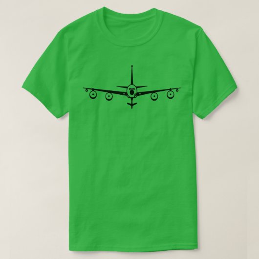 KC135ストラトタンカーUSAF Tシャツ (デザイン正面)