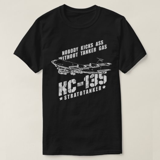 KC135 Stratotanker USAF Aviation Pullover  Tシャツ (デザイン正面)