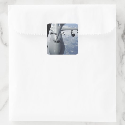 KC-10エクステンダーは、C-5ガラックスを再燃料にする準備をする スクエアシール (バッグ)